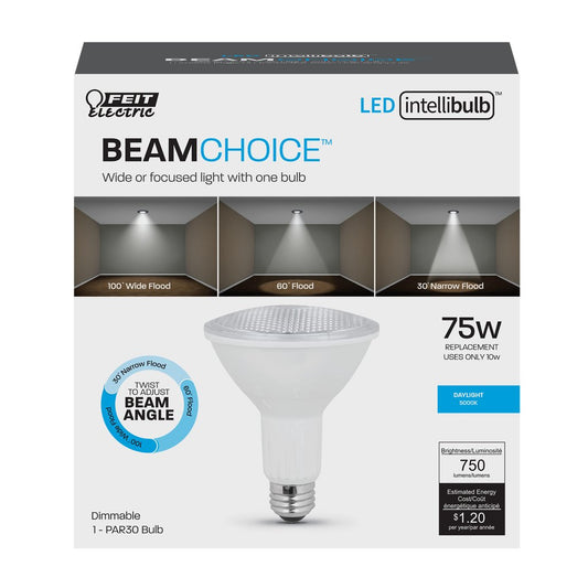 Feit Electric PAR30L/ADJ/950CA 10W PAR30 Long Daylight LED Light Bulb