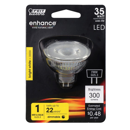 12 pack - Feit Electric BPFMW/930CA 4W MR16 Bright White LED