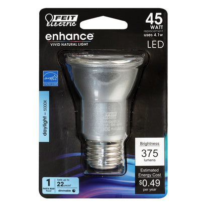 Feit Electric BPPAR16DM/950CA 4.1W PAR16 Daylight LED Light Bulb