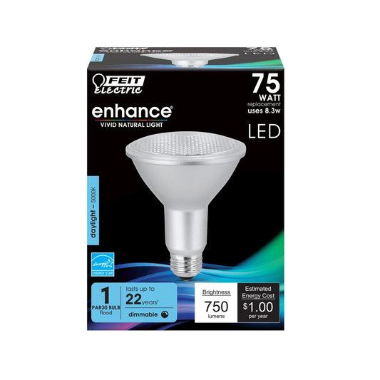 Feit Electric PAR30LDM/950CA 8.3W PAR30 Long Daylight LED Light Bulb