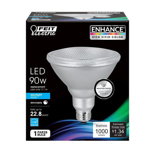 Feit Electric PAR38DM/950CA 11.1W PAR38 Daylight LED Light Bulb