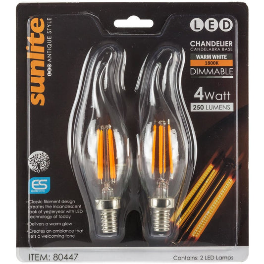 Sunlite 80447-SU 4W LED Light Bulb