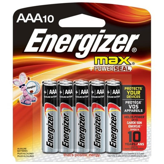 10 pack - Energizer E92CP10EN AAA Battery