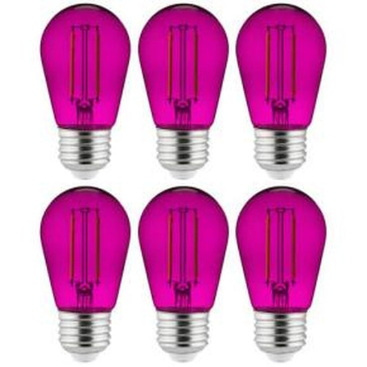 Sunlite 40976-SU 2W S14 Purple LED Light Bulb