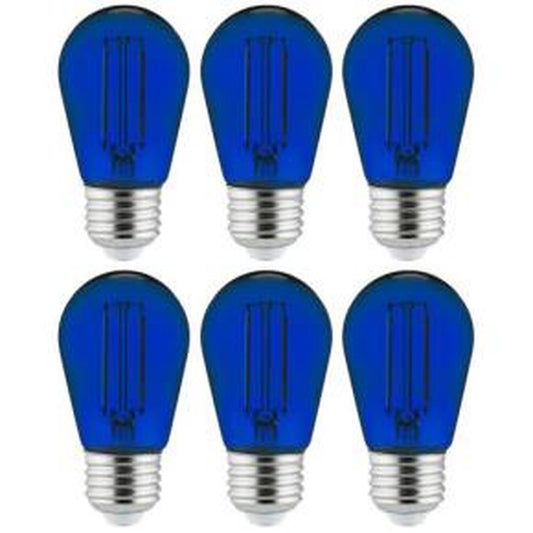 Sunlite 40972-SU 2W S14 Blue LED Light Bulb