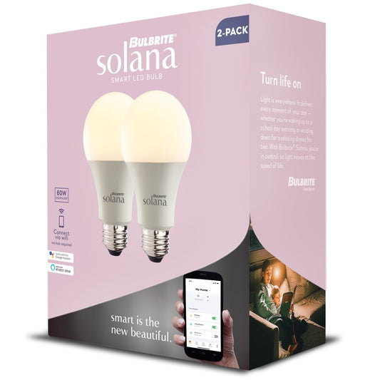 Solana 190121 8W A19 LED Light Bulb