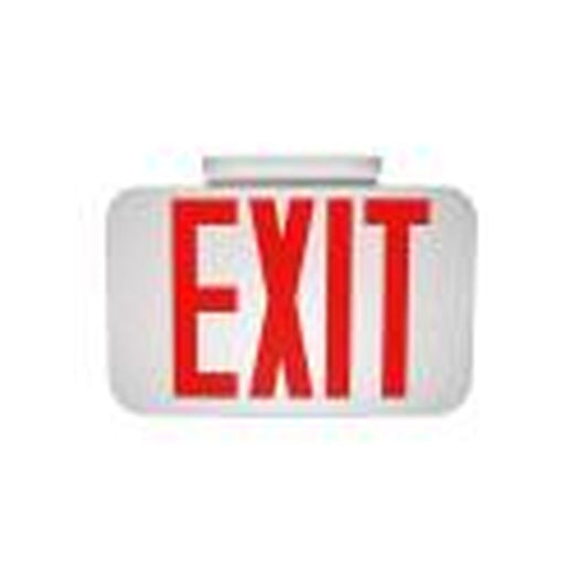 MaxLite 14101486 Fixture EXIT; THERMOPLASTIC; RED LETTERS; WHITE