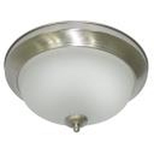MaxLite 1408622 Fixture CEILING FIXTURE TRADITIONAL NICKEL FINISH WITH