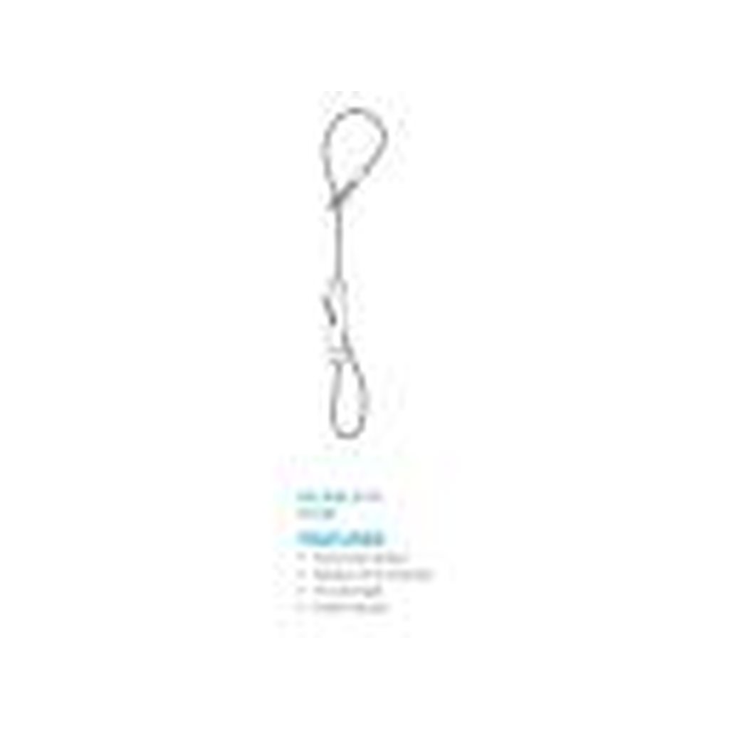 MaxLite 74139 LOOP CABLE WITH GRIPPER CINCH AND CRIMPPED END 15'