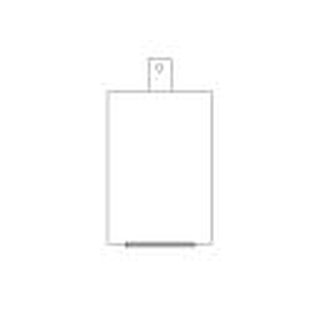 MaxLite 103868 MPULSE SERIES; BOLLARD SHIELD; FLAT SIDE ONLY; SILVER