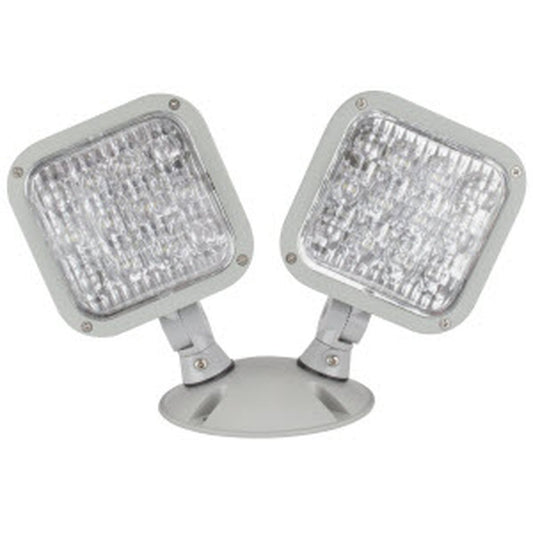 TCP LEDRH2WLSDT Emergency Fixture LED Combo Exit Wet Location 2 Remote