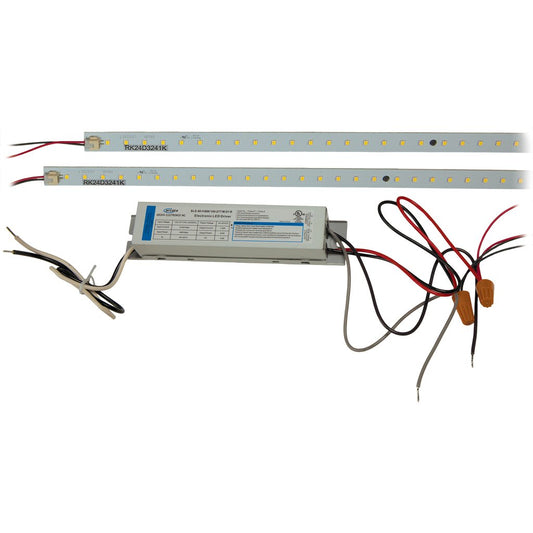 TCP RK24D3250K 32W LED Dimmable Fixture Troffer Retrofit Kit