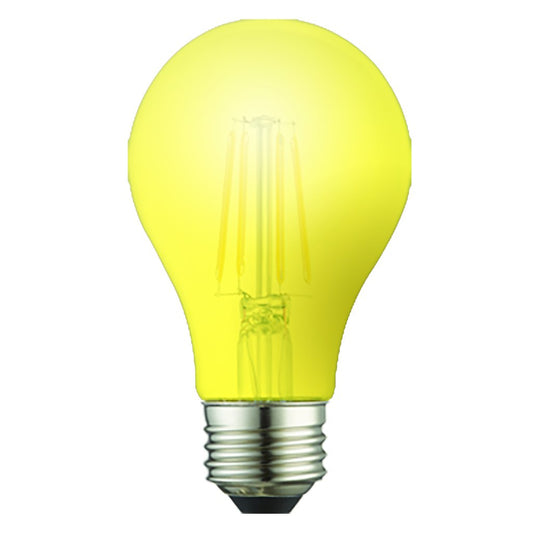TCP FA19D40YC 4.5W A19 Yellow LED Light Bulb