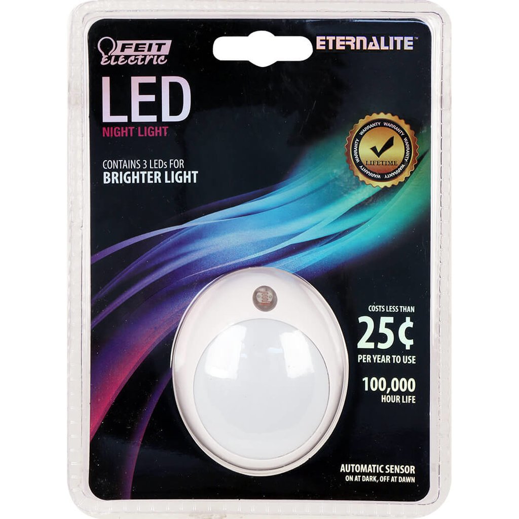 Feit Electric NL4/LED LED Fixture Modern Night Light w/ Automatic
