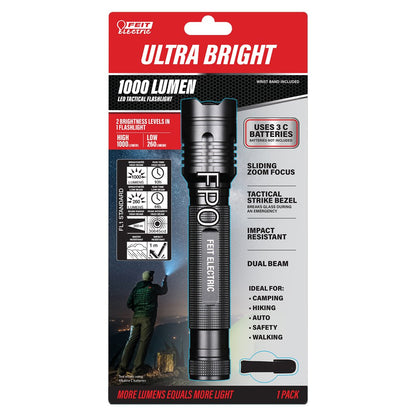 Feit Electric FL1000 LED 1000 Lumen Tactical Flashlight