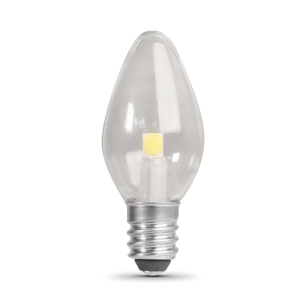 Feit Electric BPC7/LED 0.6W C7 White LED Light Bulb