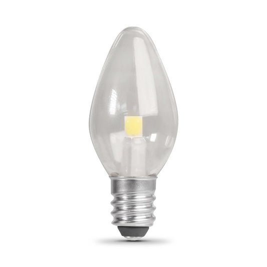 Feit Electric BPC7/LED 0.6W C7 White LED Light Bulb