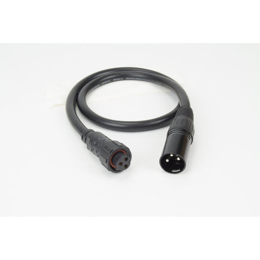 American Lighting RGB-H2-XLR3-PT 2FT ADAPTOR CORD W/FEMALE XLR3 FOR