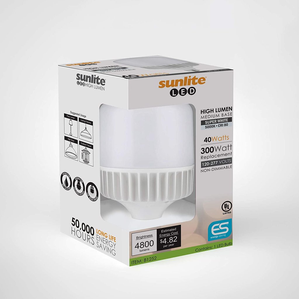 Sunlite 81252-SU 40W LED Light Bulb