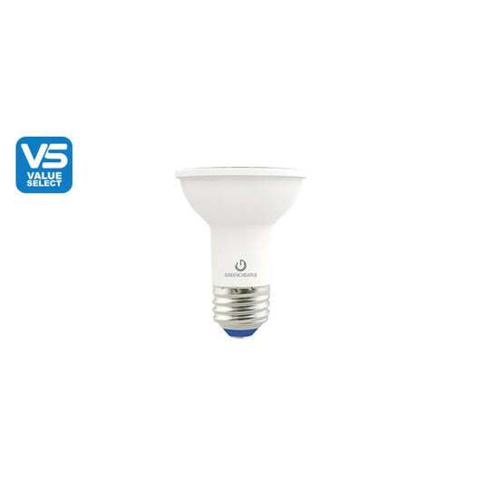 Green Creative 37069 5.5W PAR20 Soft White LED Light Bulb