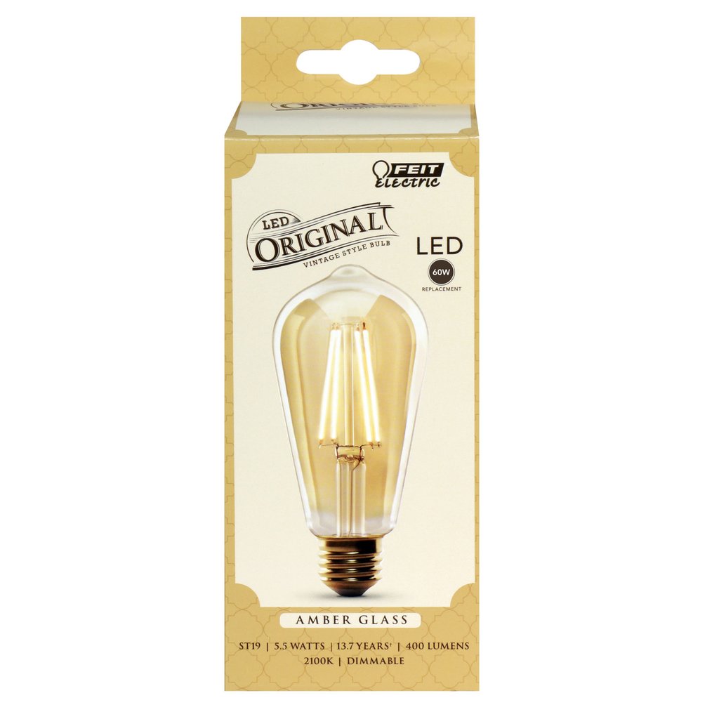 Feit Electric ST19/VG/LED 5.5W ST19 LED Light Bulb
