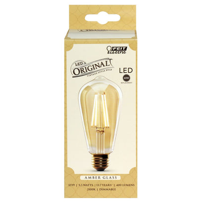 Feit Electric ST19/VG/LED 5.5W ST19 LED Light Bulb