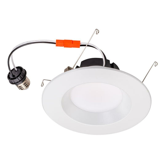 Topaz RTL/600WH/9W/CTS 9W 6" Round LED Downlight Dimmable Fixture