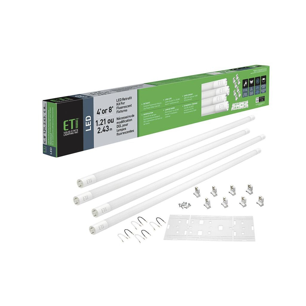 Eti 64101162 12W T8 Daylight LED Light Bulb