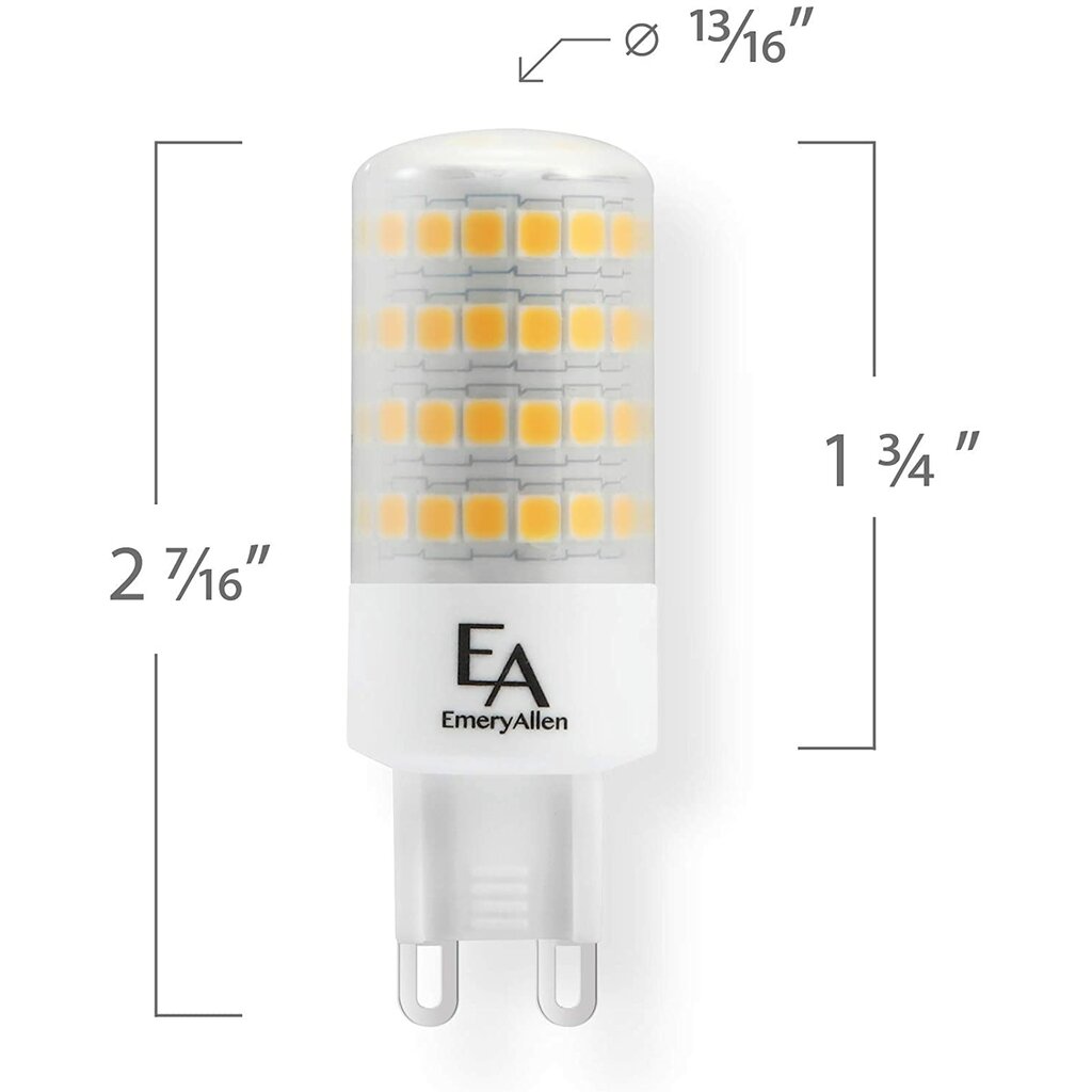 EmeryAllen EA-G9-5.0W-001-309F-D 5W WHITE LED Light Bulb