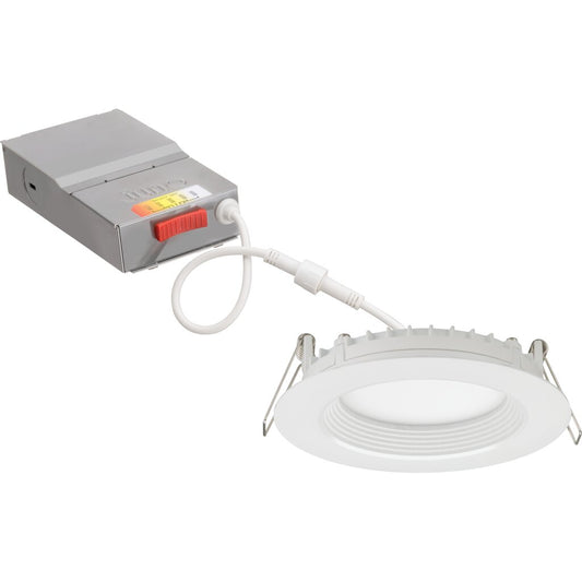 WF4 REG SWW5 90CRI MW M6 9W LED Wafer Dimmable Fixture WF4 Regressed