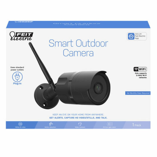 Feit Electric CAM/WM/WIFI Camera Smart Wi-Fi Outdoor Wall Mount