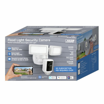 Feit Electric SEC3000/CAM/WIFI Camera Flood Light 39W Smart Wi-Fi LED