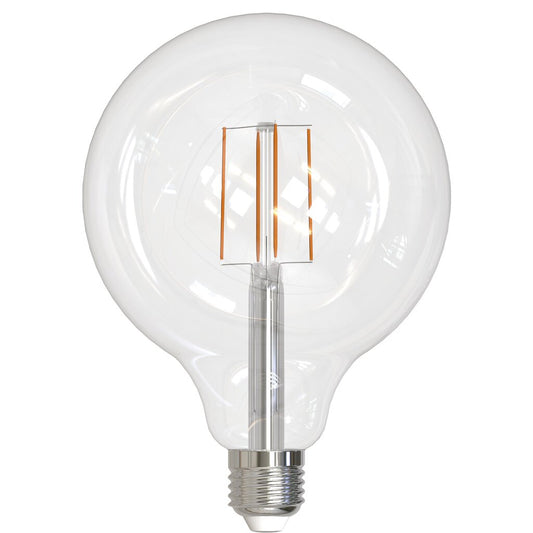 2 pack - Bulbrite 861573 (776878) 8.5W G40 Warm White LED Light Bulb