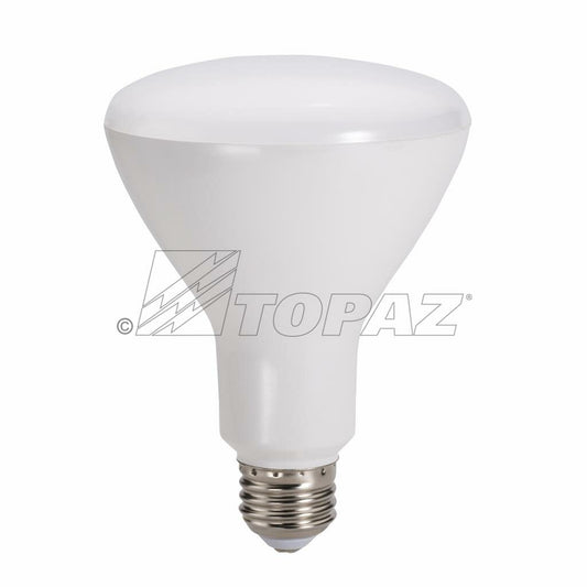 6 pack - Topaz LBR30/8/827/D-46C 8W BR30 Warm White LED Light Bulb