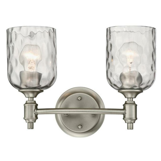 Westinghouse 6326500 Sconce Fixture 2 Light Wall Dark Pewter Finish