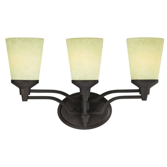 Westinghouse 6302200 Sconce Fixture 3 Light Wall Oil Rubbed Bronze