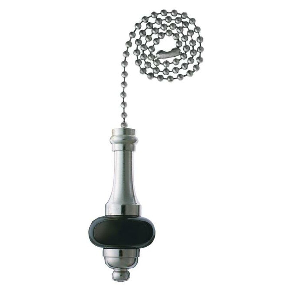 Westinghouse 7712100 Ceramic Black Accent Chrome Finish Chain