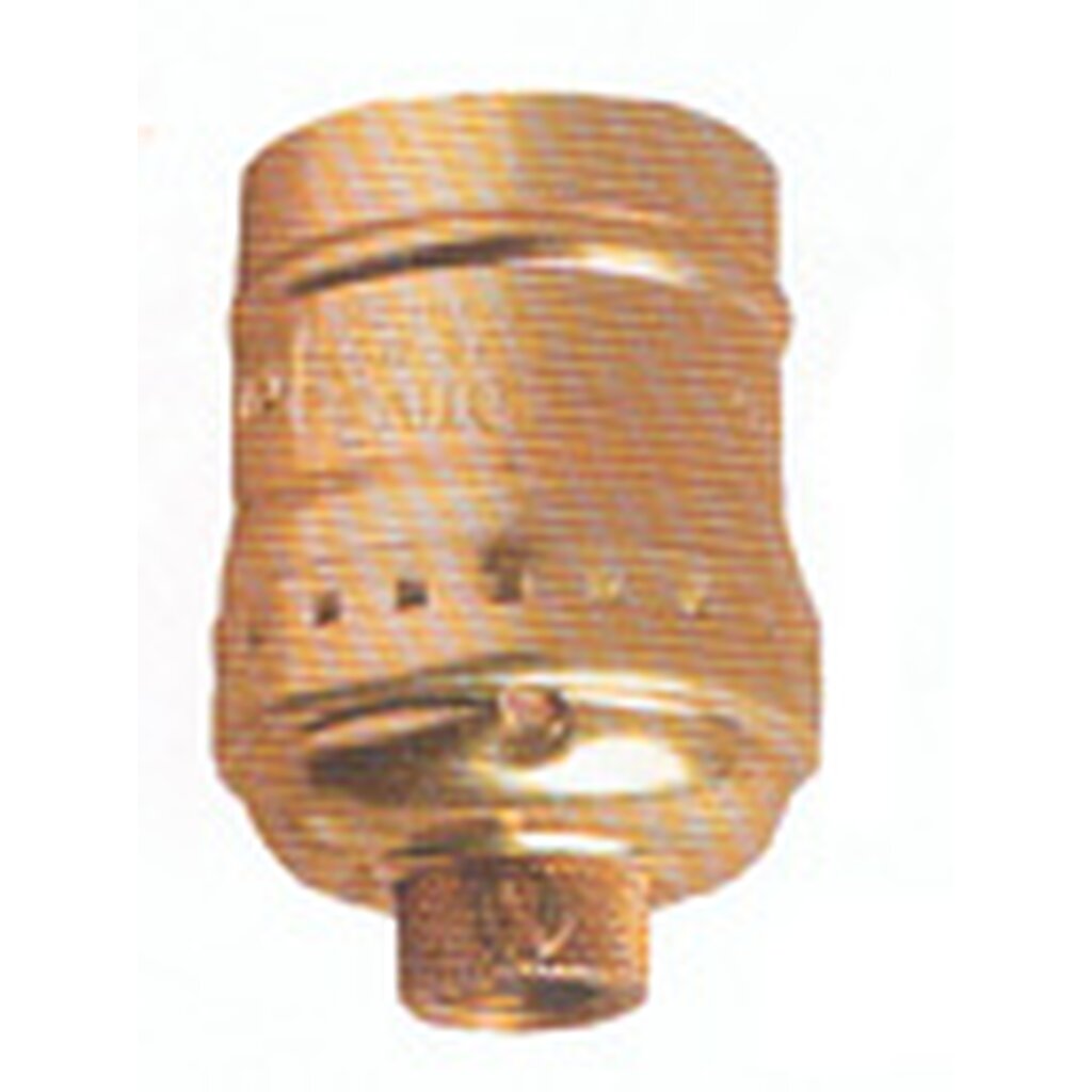 Westinghouse 2200100 Keyless Socket Brite Gilt
