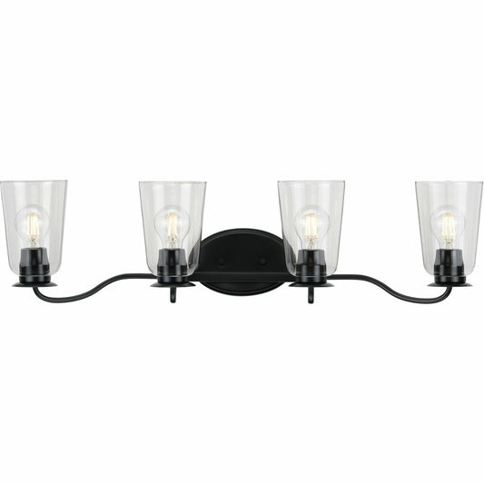 Progress Lighting P300264-031 Fixture This versatile bath light will