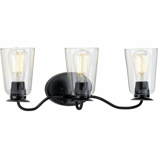 Progress Lighting P300263-031 Fixture This versatile bath light will