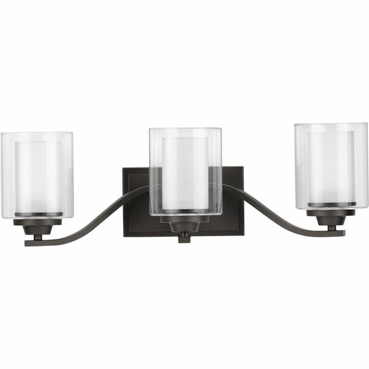 Progress Lighting P300122-143 Fixture Add a modern romance to the