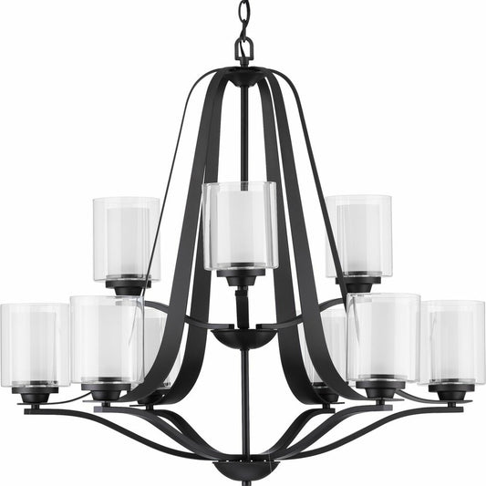 Progress Lighting P400096-143 Fixture Add a modern romance to the