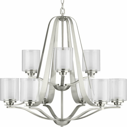 Progress Lighting P400096-009 Fixture Add a modern romance to the