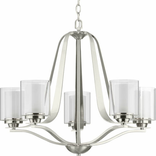 Progress Lighting P400095-009 Fixture Add a modern romance to the