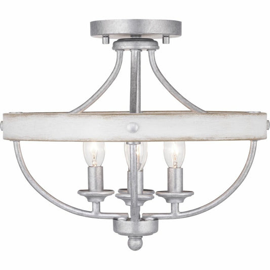 Progress Lighting P350117-141 Fixture The four-light semi-flush