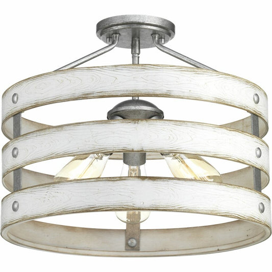 Progress Lighting P350049-141 Fixture Three circular bands wrap
