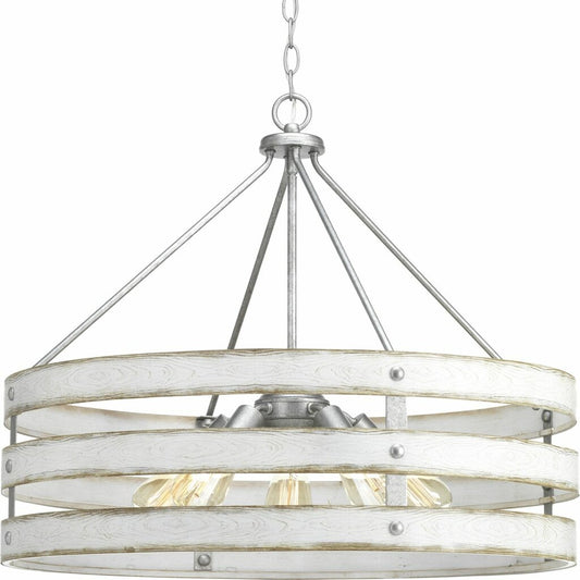 Progress Lighting P500090-141 Fixture Three circular bands wrap