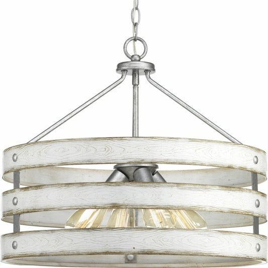 Progress Lighting P500023-141 Fixture Three circular bands wrap