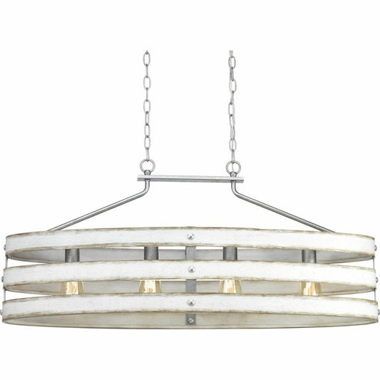 Progress Lighting P400097-141 Fixture Three circular bands wrap