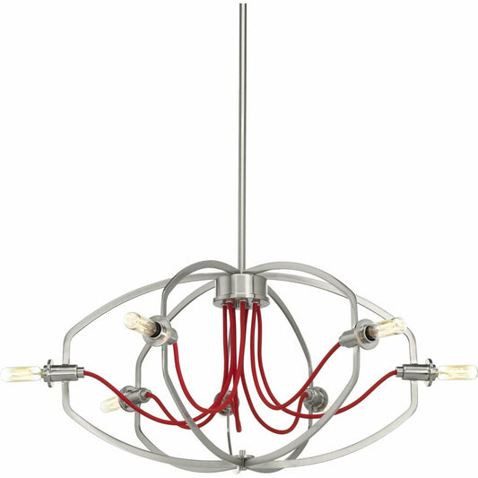 Progress Lighting P500060-009 Fixture Cloth cords and sculptural